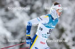 10.12.2023, Oestersund, Sweden (SWE): William Poromaa (SWE) - FIS world cup cross-country, 10km, Oestersund (SWE). www.nordicfocus.com. © Modica/NordicFocus. Every downloaded picture is fee-liable.