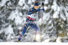 10.12.2023, Oestersund, Sweden (SWE): Delphine Claudel (FRA) - FIS world cup cross-country, 10km, Oestersund (SWE). www.nordicfocus.com. © Modica/NordicFocus. Every downloaded picture is fee-liable.