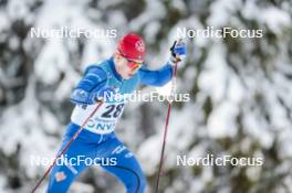 10.12.2023, Oestersund, Sweden (SWE): Eric Rosjoe (SWE) - FIS world cup cross-country, 10km, Oestersund (SWE). www.nordicfocus.com. © Modica/NordicFocus. Every downloaded picture is fee-liable.