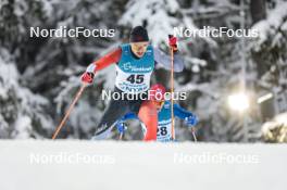 10.12.2023, Oestersund, Sweden (SWE): Leo Grandbois (CAN) - FIS world cup cross-country, 10km, Oestersund (SWE). www.nordicfocus.com. © Modica/NordicFocus. Every downloaded picture is fee-liable.