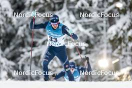 10.12.2023, Oestersund, Sweden (SWE): Francesco De Fabiani (ITA) - FIS world cup cross-country, 10km, Oestersund (SWE). www.nordicfocus.com. © Modica/NordicFocus. Every downloaded picture is fee-liable.