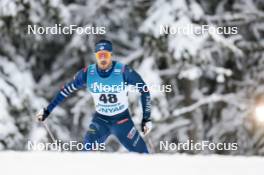 10.12.2023, Oestersund, Sweden (SWE): Richard Jouve (FRA) - FIS world cup cross-country, 10km, Oestersund (SWE). www.nordicfocus.com. © Modica/NordicFocus. Every downloaded picture is fee-liable.