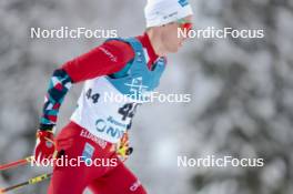 10.12.2023, Oestersund, Sweden (SWE): Didrik Toenseth (NOR) - FIS world cup cross-country, 10km, Oestersund (SWE). www.nordicfocus.com. © Modica/NordicFocus. Every downloaded picture is fee-liable.