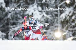 10.12.2023, Oestersund, Sweden (SWE): Lisa Ingesson (SWE) - FIS world cup cross-country, 10km, Oestersund (SWE). www.nordicfocus.com. © Modica/NordicFocus. Every downloaded picture is fee-liable.