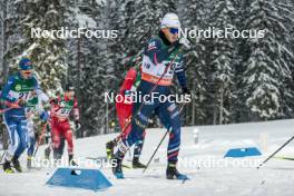 09.12.2023, Oestersund, Sweden (SWE): Jules Chappaz (FRA) - FIS world cup cross-country, individual sprint, Oestersund (SWE). www.nordicfocus.com. © Modica/NordicFocus. Every downloaded picture is fee-liable.