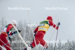 09.12.2023, Oestersund, Sweden (SWE): Harald Oestberg Amundsen (NOR) - FIS world cup cross-country, individual sprint, Oestersund (SWE). www.nordicfocus.com. © Modica/NordicFocus. Every downloaded picture is fee-liable.