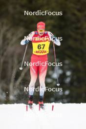 17.12.2023, Trondheim, Norway (NOR): Jonas Baumann (SUI) - FIS world cup cross-country, 10km, Trondheim (NOR). www.nordicfocus.com. © Modica/NordicFocus. Every downloaded picture is fee-liable.