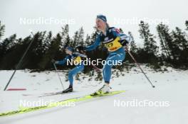 17.12.2023, Trondheim, Norway (NOR): Eveliina Piippo (FIN), Anne Kyllonen (FIN), (l-r)  - FIS world cup cross-country, 10km, Trondheim (NOR). www.nordicfocus.com. © Modica/NordicFocus. Every downloaded picture is fee-liable.