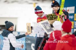 17.12.2023, Trondheim, Norway (NOR): Paal Golberg (NOR), Johannes Hoesflot Klaebo (NOR), (l-r)  - FIS world cup cross-country, 10km, Trondheim (NOR). www.nordicfocus.com. © Modica/NordicFocus. Every downloaded picture is fee-liable.