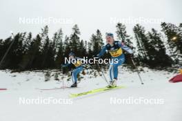 17.12.2023, Trondheim, Norway (NOR): Eveliina Piippo (FIN), Anne Kyllonen (FIN), (l-r)  - FIS world cup cross-country, 10km, Trondheim (NOR). www.nordicfocus.com. © Modica/NordicFocus. Every downloaded picture is fee-liable.