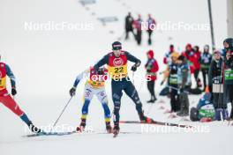 15.12.2023, Trondheim, Norway (NOR): Federico Pellegrino (ITA) - FIS world cup cross-country, individual sprint, Trondheim (NOR). www.nordicfocus.com. © Modica/NordicFocus. Every downloaded picture is fee-liable.