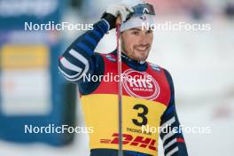 15.12.2023, Trondheim, Norway (NOR): Lucas Chanavat (FRA) - FIS world cup cross-country, individual sprint, Trondheim (NOR). www.nordicfocus.com. © Modica/NordicFocus. Every downloaded picture is fee-liable.