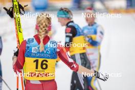 16.12.2023, Trondheim, Norway (NOR): Teresa Stadlober (AUT) - FIS world cup cross-country, skiathlon, Trondheim (NOR). www.nordicfocus.com. © Modica/NordicFocus. Every downloaded picture is fee-liable.