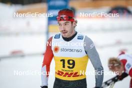 16.12.2023, Trondheim, Norway (NOR): Antoine Cyr (CAN) - FIS world cup cross-country, skiathlon, Trondheim (NOR). www.nordicfocus.com. © Modica/NordicFocus. Every downloaded picture is fee-liable.