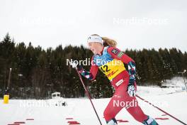 16.12.2023, Trondheim, Norway (NOR): Tuva Anine Brusveen-Jensen (NOR) - FIS world cup cross-country, skiathlon, Trondheim (NOR). www.nordicfocus.com. © Modica/NordicFocus. Every downloaded picture is fee-liable.
