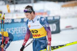 16.12.2023, Trondheim, Norway (NOR): James Clinton Schoonmaker (USA) - FIS world cup cross-country, skiathlon, Trondheim (NOR). www.nordicfocus.com. © Modica/NordicFocus. Every downloaded picture is fee-liable.