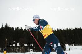 16.12.2023, Trondheim, Norway (NOR): Lucas Chanavat (FRA) - FIS world cup cross-country, skiathlon, Trondheim (NOR). www.nordicfocus.com. © Modica/NordicFocus. Every downloaded picture is fee-liable.