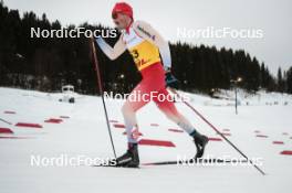 16.12.2023, Trondheim, Norway (NOR): Jonas Baumann (SUI) - FIS world cup cross-country, skiathlon, Trondheim (NOR). www.nordicfocus.com. © Modica/NordicFocus. Every downloaded picture is fee-liable.