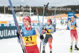 16.12.2023, Trondheim, Norway (NOR): Nadine Faehndrich (SUI) - FIS world cup cross-country, skiathlon, Trondheim (NOR). www.nordicfocus.com. © Modica/NordicFocus. Every downloaded picture is fee-liable.