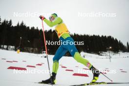 16.12.2023, Trondheim, Norway (NOR): Miha Licef (SLO) - FIS world cup cross-country, skiathlon, Trondheim (NOR). www.nordicfocus.com. © Modica/NordicFocus. Every downloaded picture is fee-liable.