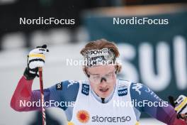 16.12.2023, Trondheim, Norway (NOR): Gus Schumacher (USA) - FIS world cup cross-country, skiathlon, Trondheim (NOR). www.nordicfocus.com. © Modica/NordicFocus. Every downloaded picture is fee-liable.