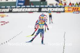 16.12.2023, Trondheim, Norway (NOR): Jessie Diggins (USA) - FIS world cup cross-country, skiathlon, Trondheim (NOR). www.nordicfocus.com. © Modica/NordicFocus. Every downloaded picture is fee-liable.