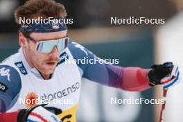 16.12.2023, Trondheim, Norway (NOR): Ben Ogden (USA) - FIS world cup cross-country, skiathlon, Trondheim (NOR). www.nordicfocus.com. © Modica/NordicFocus. Every downloaded picture is fee-liable.