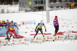 16.12.2023, Trondheim, Norway (NOR): Marte Skaanes (NOR), Pia Fink (GER), (l-r)  - FIS world cup cross-country, skiathlon, Trondheim (NOR). www.nordicfocus.com. © Modica/NordicFocus. Every downloaded picture is fee-liable.