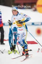 16.12.2023, Trondheim, Norway (NOR): Calle Halfvarsson (SWE) - FIS world cup cross-country, skiathlon, Trondheim (NOR). www.nordicfocus.com. © Modica/NordicFocus. Every downloaded picture is fee-liable.