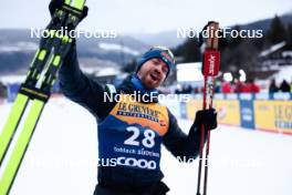 31.12.2023, Toblach, Italy (ITA): Perttu Hyvarinen (FIN) - FIS world cup cross-country, tour de ski, 10km, Toblach (ITA). www.nordicfocus.com. © Modica/NordicFocus. Every downloaded picture is fee-liable.