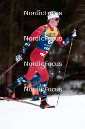 31.12.2023, Toblach, Italy (ITA): Matz William Jenssen (NOR) - FIS world cup cross-country, tour de ski, 10km, Toblach (ITA). www.nordicfocus.com. © Modica/NordicFocus. Every downloaded picture is fee-liable.