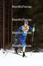 31.12.2023, Toblach, Italy (ITA): Vladislav Kovalyov (KAZ) - FIS world cup cross-country, tour de ski, 10km, Toblach (ITA). www.nordicfocus.com. © Modica/NordicFocus. Every downloaded picture is fee-liable.
