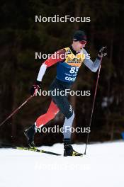 31.12.2023, Toblach, Italy (ITA): Julien Locke (CAN) - FIS world cup cross-country, tour de ski, 10km, Toblach (ITA). www.nordicfocus.com. © Modica/NordicFocus. Every downloaded picture is fee-liable.
