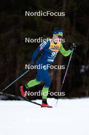 31.12.2023, Toblach, Italy (ITA): Anze Gros (SLO) - FIS world cup cross-country, tour de ski, 10km, Toblach (ITA). www.nordicfocus.com. © Modica/NordicFocus. Every downloaded picture is fee-liable.