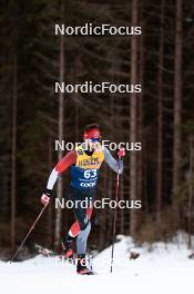 31.12.2023, Toblach, Italy (ITA): Olivier Leveille (CAN) - FIS world cup cross-country, tour de ski, 10km, Toblach (ITA). www.nordicfocus.com. © Modica/NordicFocus. Every downloaded picture is fee-liable.