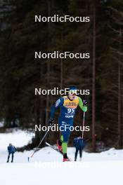 31.12.2023, Toblach, Italy (ITA): Anze Gros (SLO) - FIS world cup cross-country, tour de ski, 10km, Toblach (ITA). www.nordicfocus.com. © Modica/NordicFocus. Every downloaded picture is fee-liable.