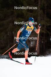 31.12.2023, Toblach, Italy (ITA): Andrew Young (GBR) - FIS world cup cross-country, tour de ski, 10km, Toblach (ITA). www.nordicfocus.com. © Modica/NordicFocus. Every downloaded picture is fee-liable.