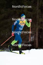 31.12.2023, Toblach, Italy (ITA): Miha Licef (SLO) - FIS world cup cross-country, tour de ski, 10km, Toblach (ITA). www.nordicfocus.com. © Modica/NordicFocus. Every downloaded picture is fee-liable.