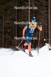 31.12.2023, Toblach, Italy (ITA): Andrew Young (GBR) - FIS world cup cross-country, tour de ski, 10km, Toblach (ITA). www.nordicfocus.com. © Modica/NordicFocus. Every downloaded picture is fee-liable.