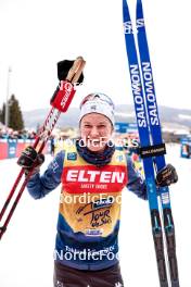 31.12.2023, Toblach, Italy (ITA): Jessie Diggins (USA) - FIS world cup cross-country, tour de ski, 10km, Toblach (ITA). www.nordicfocus.com. © Modica/NordicFocus. Every downloaded picture is fee-liable.