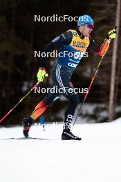 31.12.2023, Toblach, Italy (ITA): Lucas Boegl (GER) - FIS world cup cross-country, tour de ski, 10km, Toblach (ITA). www.nordicfocus.com. © Modica/NordicFocus. Every downloaded picture is fee-liable.