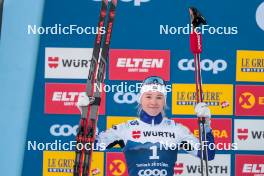 30.12.2023, Toblach, Italy (ITA): Jonna Sundling (SWE), (l-r) - FIS world cup cross-country, tour de ski, individual sprint, Toblach (ITA). www.nordicfocus.com. © Modica/NordicFocus. Every downloaded picture is fee-liable.