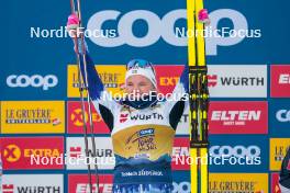 30.12.2023, Toblach, Italy (ITA): Linn Svahn (SWE), (l-r) - FIS world cup cross-country, tour de ski, individual sprint, Toblach (ITA). www.nordicfocus.com. © Modica/NordicFocus. Every downloaded picture is fee-liable.