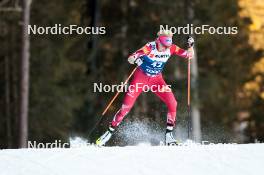 30.12.2023, Toblach, Italy (ITA): Teresa Stadlober (AUT) - FIS world cup cross-country, tour de ski, individual sprint, Toblach (ITA). www.nordicfocus.com. © Modica/NordicFocus. Every downloaded picture is fee-liable.
