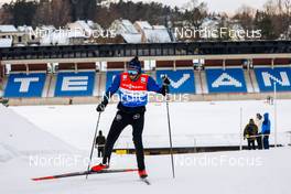 07.01.2023, Otepaeae, Estonia (EST): Jared Shumate (USA) - FIS world cup nordic combined men, mass HS97/10km, Otepaeae (EST). www.nordicfocus.com. © Volk/NordicFocus. Every downloaded picture is fee-liable.