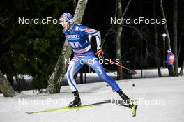 06.01.2023, Otepaeae, Estonia (EST): Eero Hirvonen (FIN) - FIS world cup nordic combined men, mixed team HS97/4x5km, Otepaeae (EST). www.nordicfocus.com. © Volk/NordicFocus. Every downloaded picture is fee-liable.