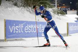06.01.2023, Otepaeae, Estonia (EST): Benjamin Loomis (USA) - FIS world cup nordic combined men, mixed team HS97/4x5km, Otepaeae (EST). www.nordicfocus.com. © Volk/NordicFocus. Every downloaded picture is fee-liable.