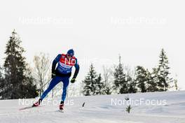 05.01.2023, Otepaeae, Estonia (EST): Jared Shumate (USA) - FIS world cup nordic combined men, training, Otepaeae (EST). www.nordicfocus.com. © Volk/NordicFocus. Every downloaded picture is fee-liable.