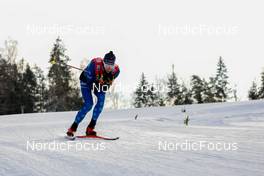 05.01.2023, Otepaeae, Estonia (EST): Ben Loomis (USA) - FIS world cup nordic combined men, training, Otepaeae (EST). www.nordicfocus.com. © Volk/NordicFocus. Every downloaded picture is fee-liable.