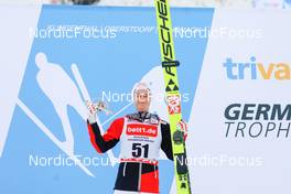 21.01.2023, Klingenthal, Germany (GER): Johannes Lamparter (AUT) - FIS world cup nordic combined men, individual gundersen HS140/10km, Klingenthal (GER). www.nordicfocus.com. © Volk/NordicFocus. Every downloaded picture is fee-liable.